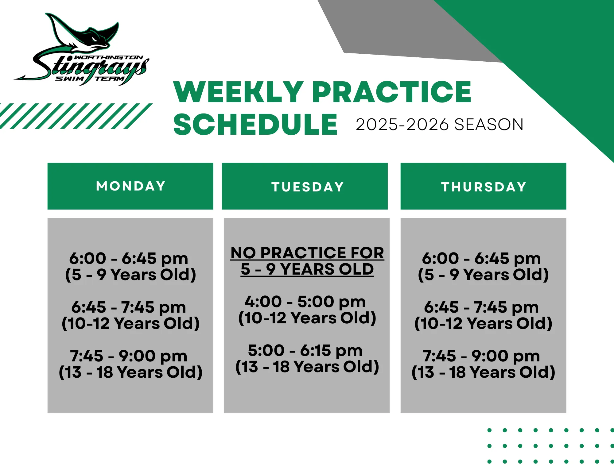 Practice 2025-26 Season